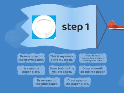 Making the paper mask (P1 Unit 4)