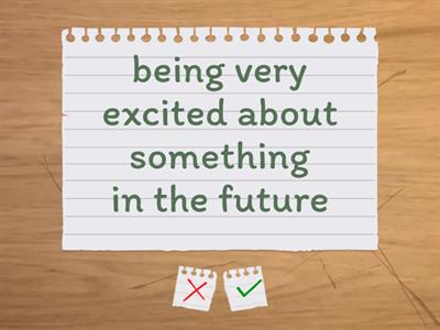 Guess the vocabulary item  - review lesson phrasal verbs, achievements, relationships