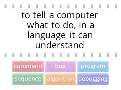 Computer Science Vocabulary