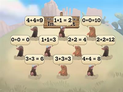 Whack a Mole - Double Facts