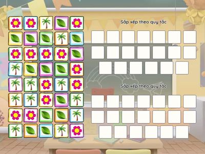 Bé hãy sắp xếp quy tắc theo ý thích - nhóm 1