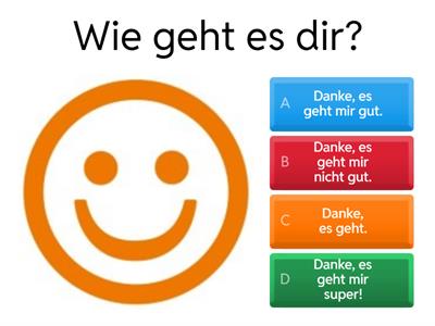 Wie geht es dir?