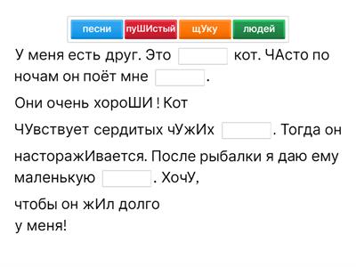 ЖИ-ШИ, ЧУ-ЩУ