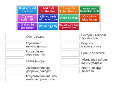 Speak like a native idioms