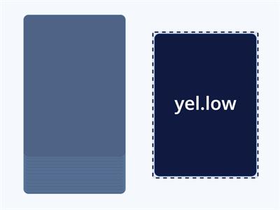 Syllable Division: Let's Play