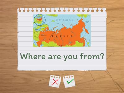 Get to know you (adults)