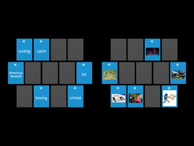 Bloggers 2 Unit 1B - Vocabulary (matching pairs)