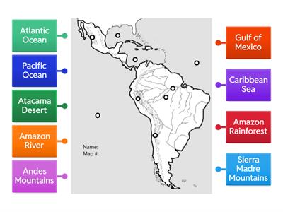 Latin America Physical Features