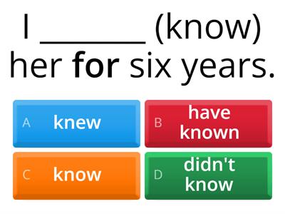 of PresentPerfect VS PastSimple