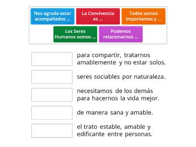 1.La Convivencia