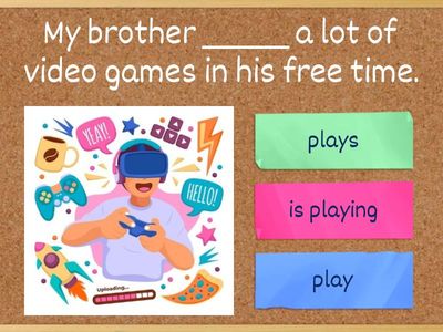 Present Sim. or Pres. Cont.