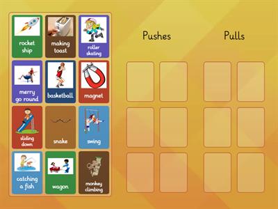 Push or Pull Sort (Grade 1 Science)