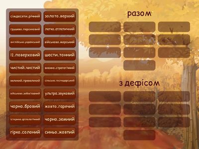 Написання складних слів