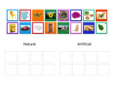 ¿Natural o artificial? 