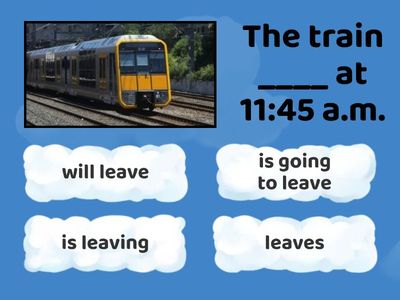 Ways of expressing future