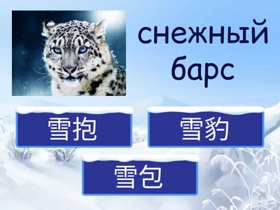 ❄️🐆 ДЕНЬ 25 — (похожие иероглифы)