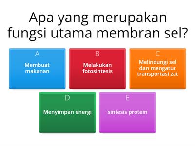 struktur dan fungsi sel 