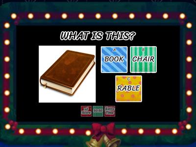 THINGS INSIDE THE CLASSROOM