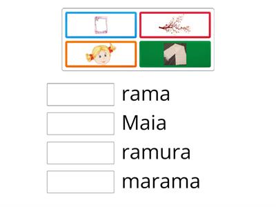 CLR - clasa pregătitoare - Literele a, m, i, u, r