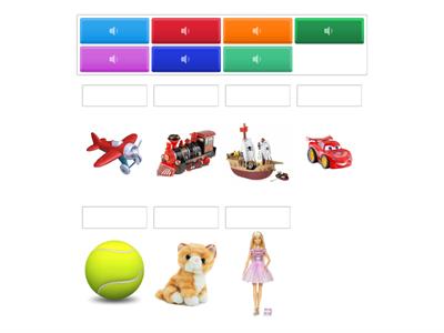 Toys (Губарева 1 клас)