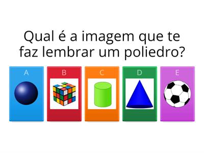 Poliedros e não poliedros