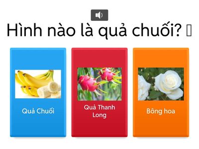 Nhận biết cây cối quen thuộc