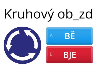 BĚ/BJE