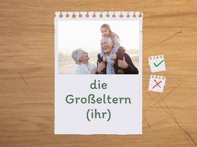 A1 Possessivartikel Nominativ