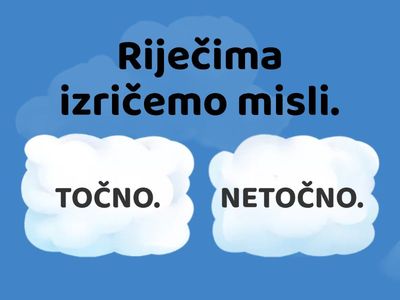 Glas, slovo, slog, riječ, rečenica