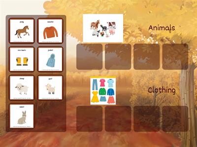 Fall Category Sorting 1