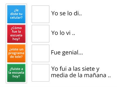 Ver, Dar, Ser : pretérito