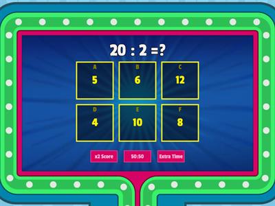 Ôn tập nhân chia của cô Mai Thị Bích Thủy