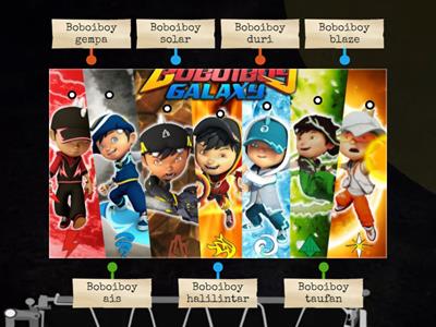 Boboiboy characters