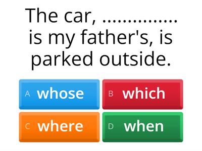  Year 6 Non Defining Relative Clauses