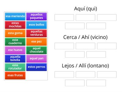 Demostrativos 