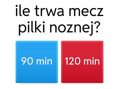 Pytania o pilce noznej 