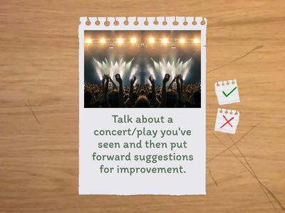 C1 | Proposal / Report Questions | Speaking