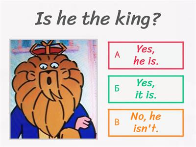 To be + nouns and adjectives (Muzzy in Gondoland)