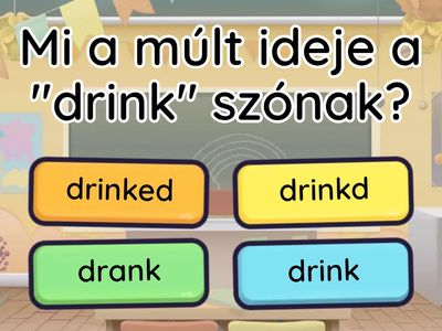 Past simple irregulars