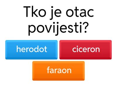 povijest ponavljanje 5. razred