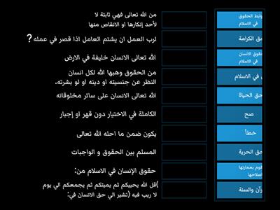 حقوق الإنسان في الإسلام 