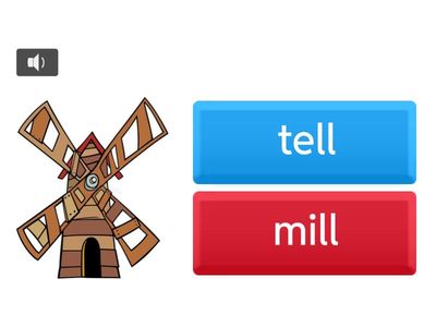 ill and ell words quiz