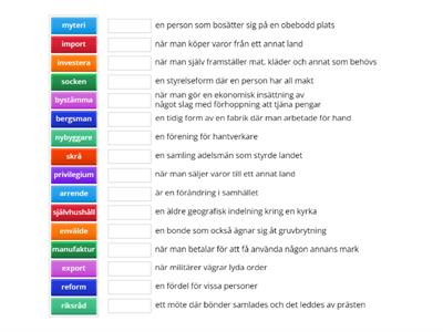 Frihetstiden/Gustavianska tiden