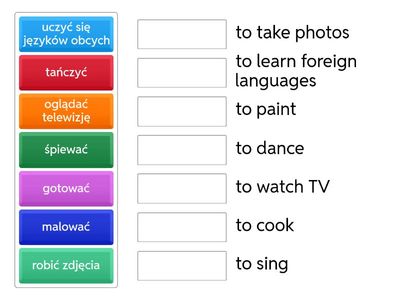hobby - polski jako obcy