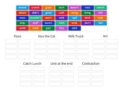 Book 3 Rules Sorting Game