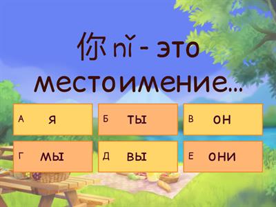 代词 Личные местоимения на китайском языке (перевод, чтение, тоны, иероглифы)