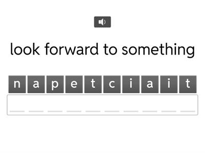 15. with definition clues