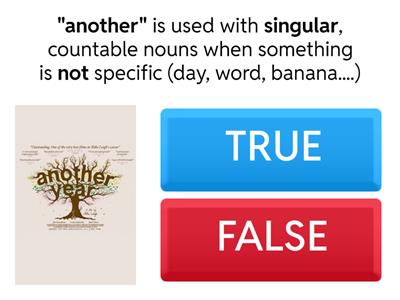 Another - other - the other - others - the others