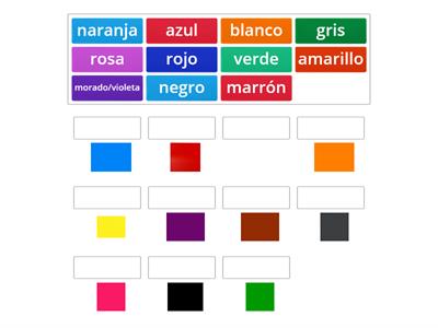 Los colores