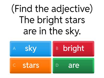 113-1 Grade 1 Final Grammar Review